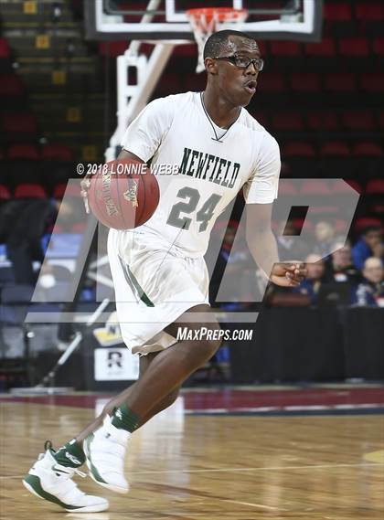 Thumbnail 2 in Newfield vs. Moriah (NYSPHSAA Class D Semifinal) photogallery.