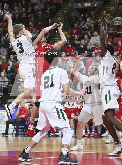 Thumbnail 2 in Newfield vs. Moriah (NYSPHSAA Class D Semifinal) photogallery.
