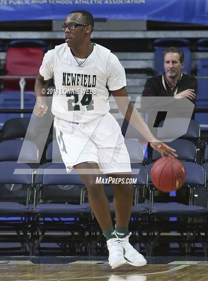 Thumbnail 3 in Newfield vs. Moriah (NYSPHSAA Class D Semifinal) photogallery.