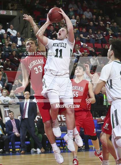 Thumbnail 2 in Newfield vs. Moriah (NYSPHSAA Class D Semifinal) photogallery.