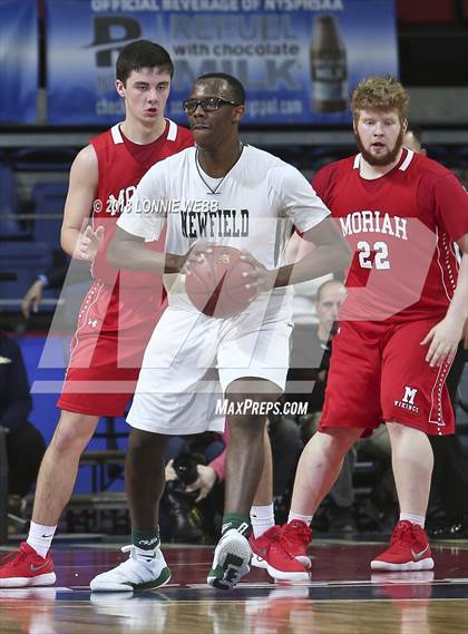 Thumbnail 2 in Newfield vs. Moriah (NYSPHSAA Class D Semifinal) photogallery.