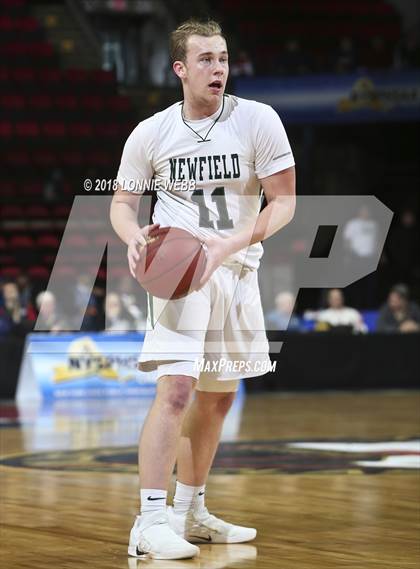 Thumbnail 2 in Newfield vs. Moriah (NYSPHSAA Class D Semifinal) photogallery.