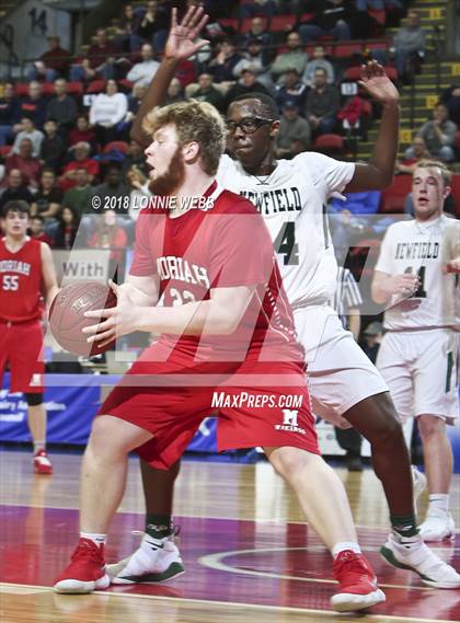 Thumbnail 2 in Newfield vs. Moriah (NYSPHSAA Class D Semifinal) photogallery.