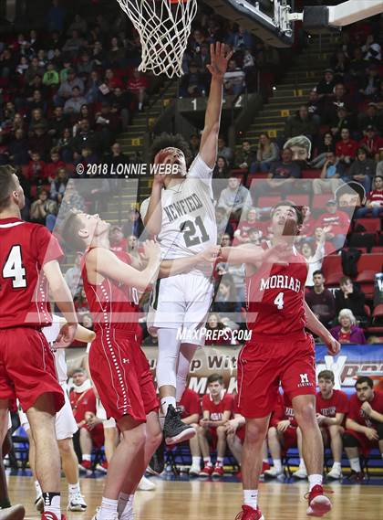 Thumbnail 2 in Newfield vs. Moriah (NYSPHSAA Class D Semifinal) photogallery.