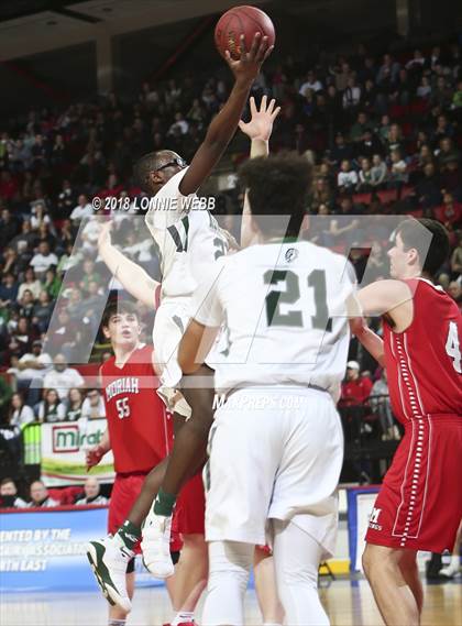 Thumbnail 2 in Newfield vs. Moriah (NYSPHSAA Class D Semifinal) photogallery.