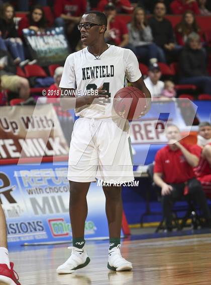 Thumbnail 2 in Newfield vs. Moriah (NYSPHSAA Class D Semifinal) photogallery.