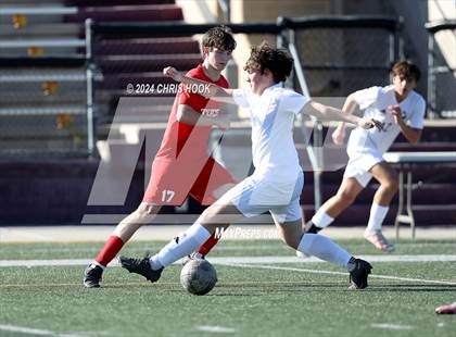 Thumbnail 2 in Tucson High Magnet School vs Ironwood Ridge (Brandon Bean Soccer Tournament) photogallery.