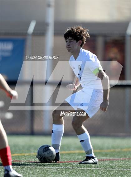 Thumbnail 2 in Tucson High Magnet School vs Ironwood Ridge (Brandon Bean Soccer Tournament) photogallery.