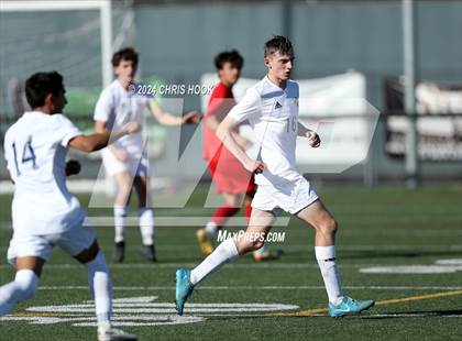 Thumbnail 2 in Tucson High Magnet School vs Ironwood Ridge (Brandon Bean Soccer Tournament) photogallery.