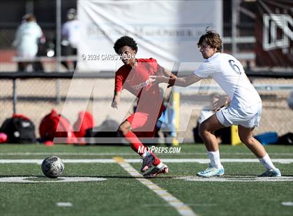 Thumbnail 3 in Tucson High Magnet School vs Ironwood Ridge (Brandon Bean Soccer Tournament) photogallery.