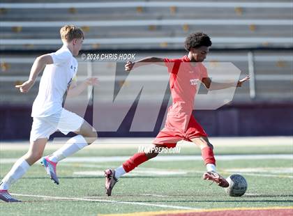 Thumbnail 3 in Tucson High Magnet School vs Ironwood Ridge (Brandon Bean Soccer Tournament) photogallery.