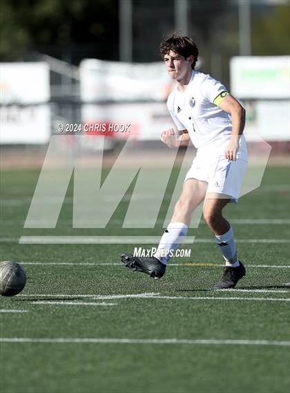 Thumbnail 3 in Tucson High Magnet School vs Ironwood Ridge (Brandon Bean Soccer Tournament) photogallery.