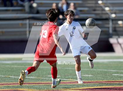 Thumbnail 3 in Tucson High Magnet School vs Ironwood Ridge (Brandon Bean Soccer Tournament) photogallery.