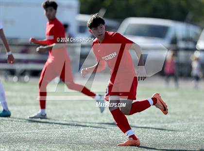 Thumbnail 3 in Tucson High Magnet School vs Ironwood Ridge (Brandon Bean Soccer Tournament) photogallery.
