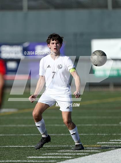 Thumbnail 1 in Tucson High Magnet School vs Ironwood Ridge (Brandon Bean Soccer Tournament) photogallery.