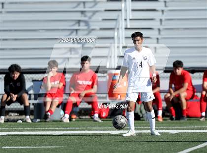 Thumbnail 3 in Tucson High Magnet School vs Ironwood Ridge (Brandon Bean Soccer Tournament) photogallery.