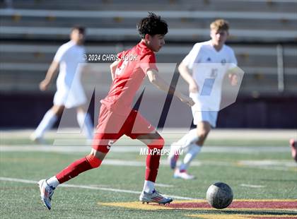 Thumbnail 3 in Tucson High Magnet School vs Ironwood Ridge (Brandon Bean Soccer Tournament) photogallery.
