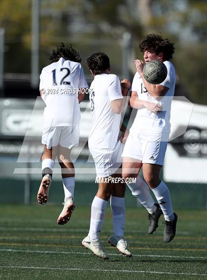 Thumbnail 2 in Tucson High Magnet School vs Ironwood Ridge (Brandon Bean Soccer Tournament) photogallery.