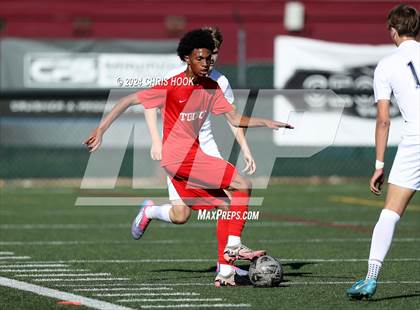 Thumbnail 3 in Tucson High Magnet School vs Ironwood Ridge (Brandon Bean Soccer Tournament) photogallery.