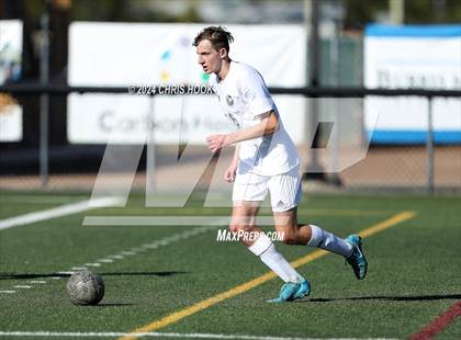 Thumbnail 2 in Tucson High Magnet School vs Ironwood Ridge (Brandon Bean Soccer Tournament) photogallery.