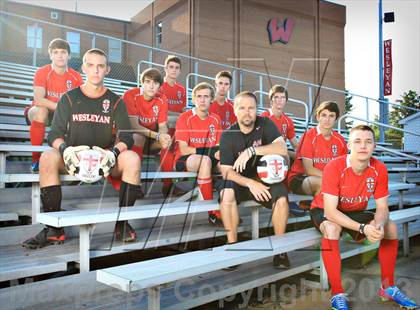 Thumbnail 1 in Wesleyan Christian Academy (Preseason Early Contenders Soccer Photo Shoot) photogallery.