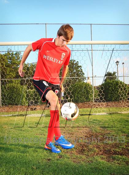 Thumbnail 2 in Wesleyan Christian Academy (Preseason Early Contenders Soccer Photo Shoot) photogallery.