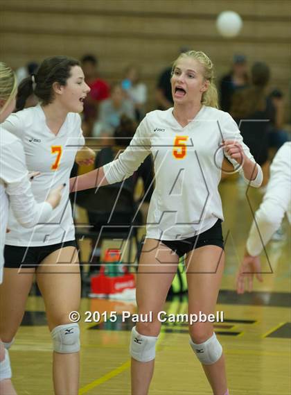 Thumbnail 1 in Gilbert vs Corona del Sol (Gilbert Invitational) photogallery.