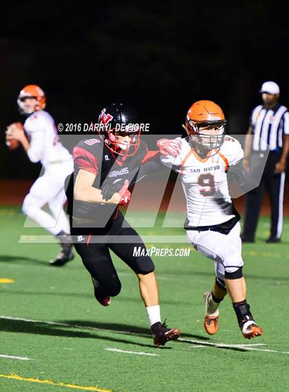 Thumbnail 2 in San Mateo @ Westmont (CIF CS Quarterfinal Playoff) photogallery.