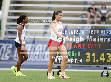 Thumbnail 2 in FHSAA Class 4A Final (Javelin) photogallery.
