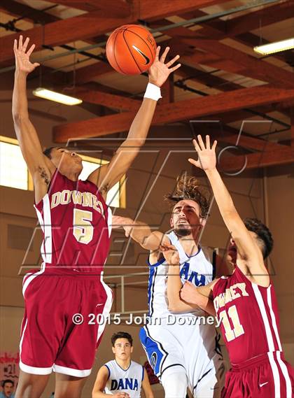 Thumbnail 2 in Dana Hills @ Downey (MaxPreps Holiday Classic) photogallery.