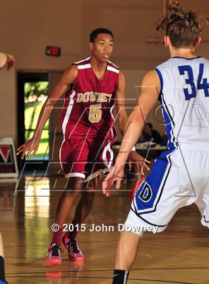 Thumbnail 1 in Dana Hills @ Downey (MaxPreps Holiday Classic) photogallery.