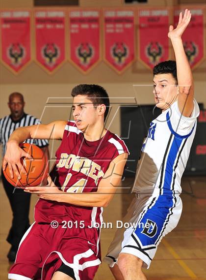 Thumbnail 2 in Dana Hills @ Downey (MaxPreps Holiday Classic) photogallery.