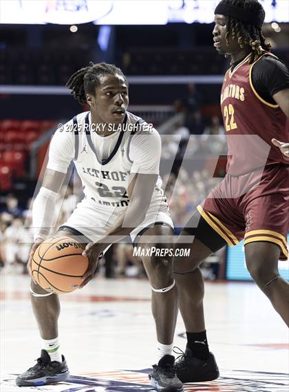 Thumbnail 3 in Althoff Catholic vs. Christ the King (IHSA 2A Semi Final) photogallery.