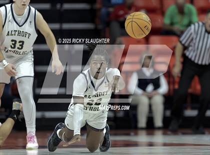 Thumbnail 2 in Althoff Catholic vs. Christ the King (IHSA 2A Semi Final) photogallery.