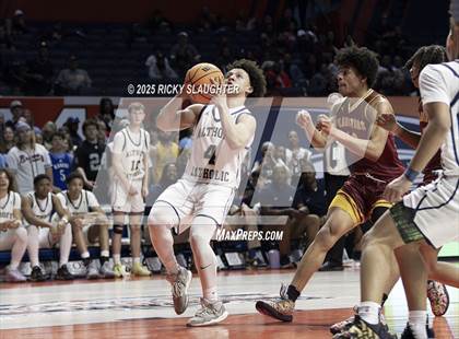 Thumbnail 2 in Althoff Catholic vs. Christ the King (IHSA 2A Semi Final) photogallery.