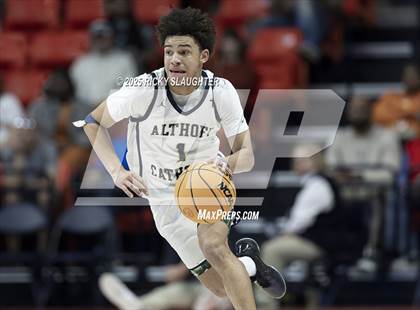Thumbnail 2 in Althoff Catholic vs. Christ the King (IHSA 2A Semi Final) photogallery.