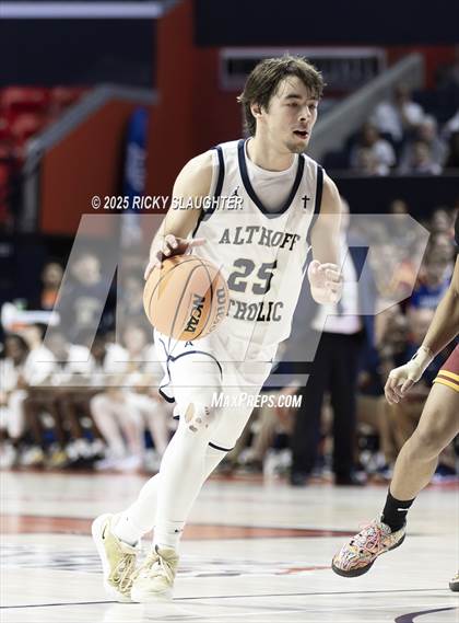 Thumbnail 1 in Althoff Catholic vs. Christ the King (IHSA 2A Semi Final) photogallery.