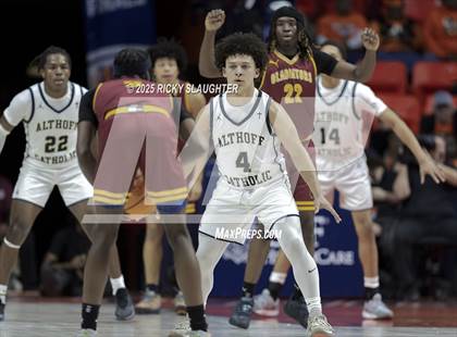 Thumbnail 2 in Althoff Catholic vs. Christ the King (IHSA 2A Semi Final) photogallery.