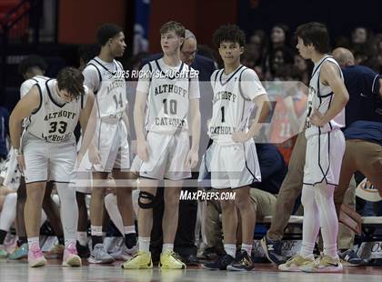 Thumbnail 3 in Althoff Catholic vs. Christ the King (IHSA 2A Semi Final) photogallery.