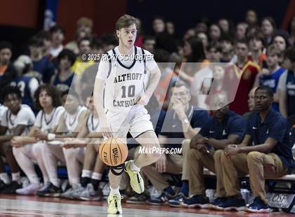 Thumbnail 2 in Althoff Catholic vs. Christ the King (IHSA 2A Semi Final) photogallery.