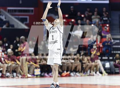 Thumbnail 2 in Althoff Catholic vs. Christ the King (IHSA 2A Semi Final) photogallery.