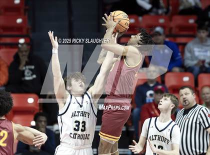 Thumbnail 2 in Althoff Catholic vs. Christ the King (IHSA 2A Semi Final) photogallery.