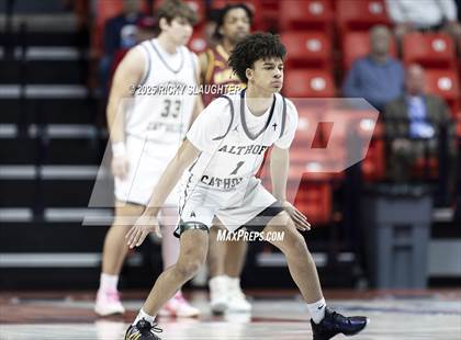 Thumbnail 2 in Althoff Catholic vs. Christ the King (IHSA 2A Semi Final) photogallery.