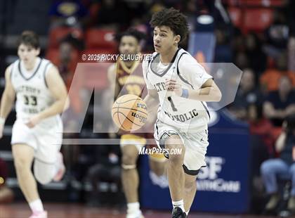 Thumbnail 2 in Althoff Catholic vs. Christ the King (IHSA 2A Semi Final) photogallery.