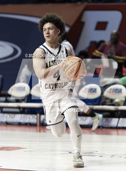 Thumbnail 1 in Althoff Catholic vs. Christ the King (IHSA 2A Semi Final) photogallery.