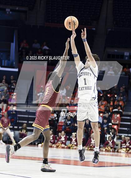 Thumbnail 3 in Althoff Catholic vs. Christ the King (IHSA 2A Semi Final) photogallery.