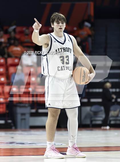Thumbnail 2 in Althoff Catholic vs. Christ the King (IHSA 2A Semi Final) photogallery.
