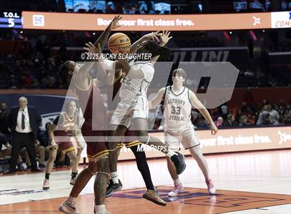 Thumbnail 2 in Althoff Catholic vs. Christ the King (IHSA 2A Semi Final) photogallery.