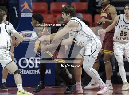 Thumbnail 2 in Althoff Catholic vs. Christ the King (IHSA 2A Semi Final) photogallery.