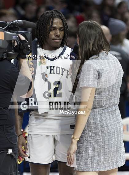 Thumbnail 1 in Althoff Catholic vs. Christ the King (IHSA 2A Semi Final) photogallery.